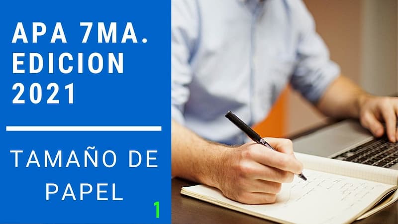 Configurando el tamaño de Papel en Word según APA 7ma. Edición