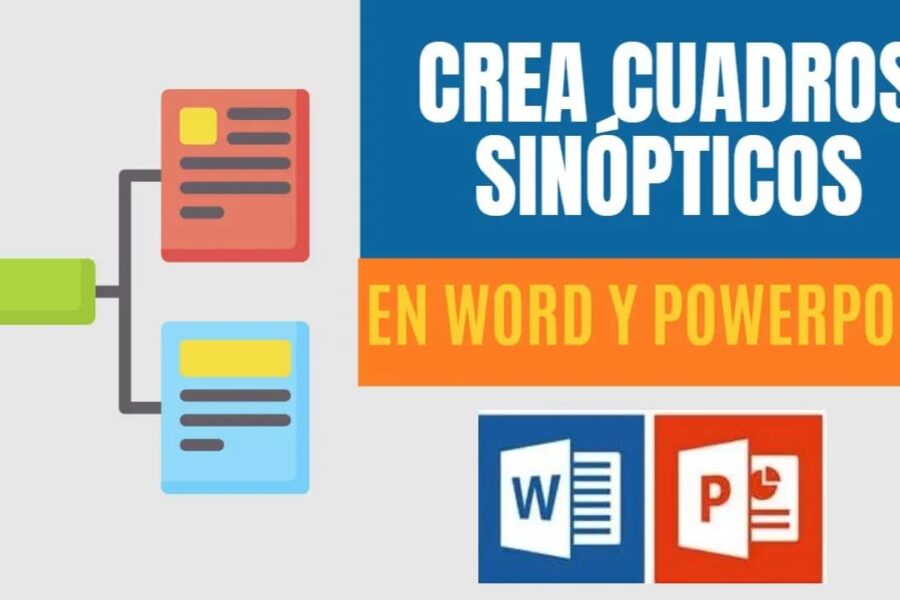 Crea Cuadros Sinópticos Fácilmente en PowerPoint y Word