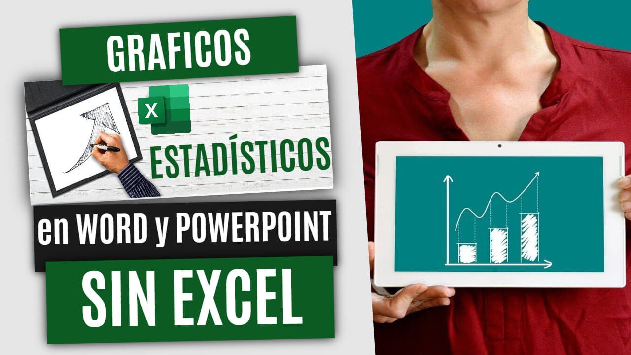 Crear Gráficos Estadísticos en Word y PowerPoint sin Excel | Tutorial Paso a Paso