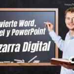 Convierte tu pantalla de Power Point, Word o Excel en una PIZARRA DIGITAL