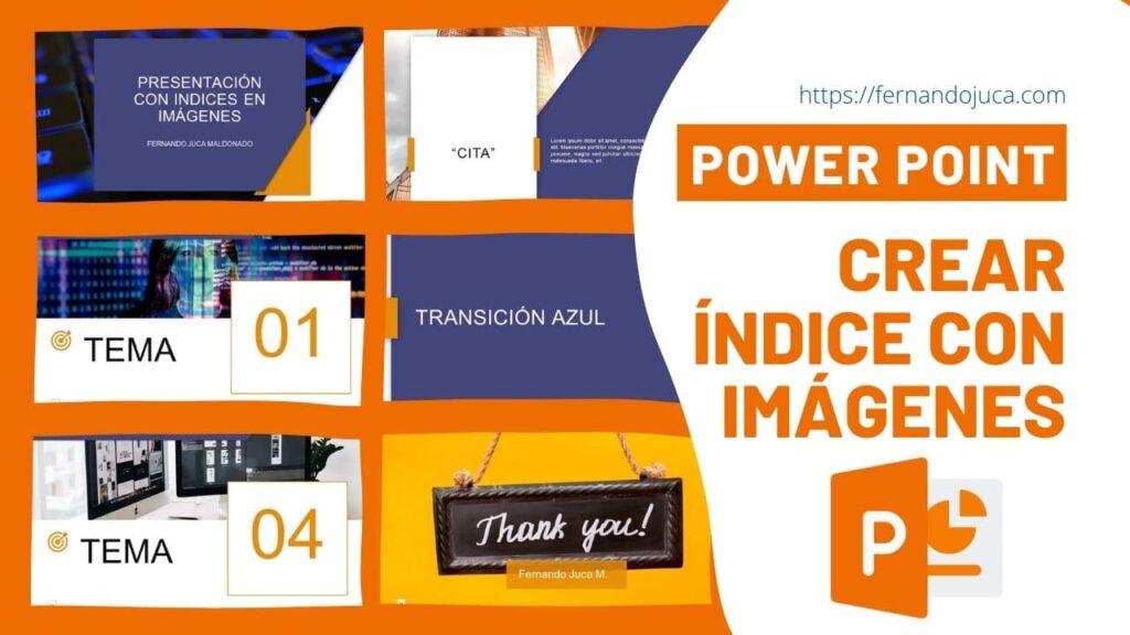 Cómo Crear un Índice Tipo Prezi en PowerPoint con Imágenes en Zoom