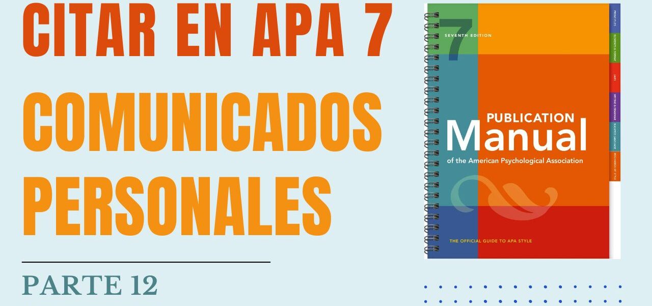 Cómo Citar Comunicados Personales en APA 7ª Edición | Guía Rápida y Fácil