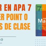 Citar en APA 7ma. Edición Diapositivas de PowerPoint o apuntes de Clase