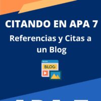 Citar y Referenciar en APA 7ma. Edición Entrevistas - Creación de ...