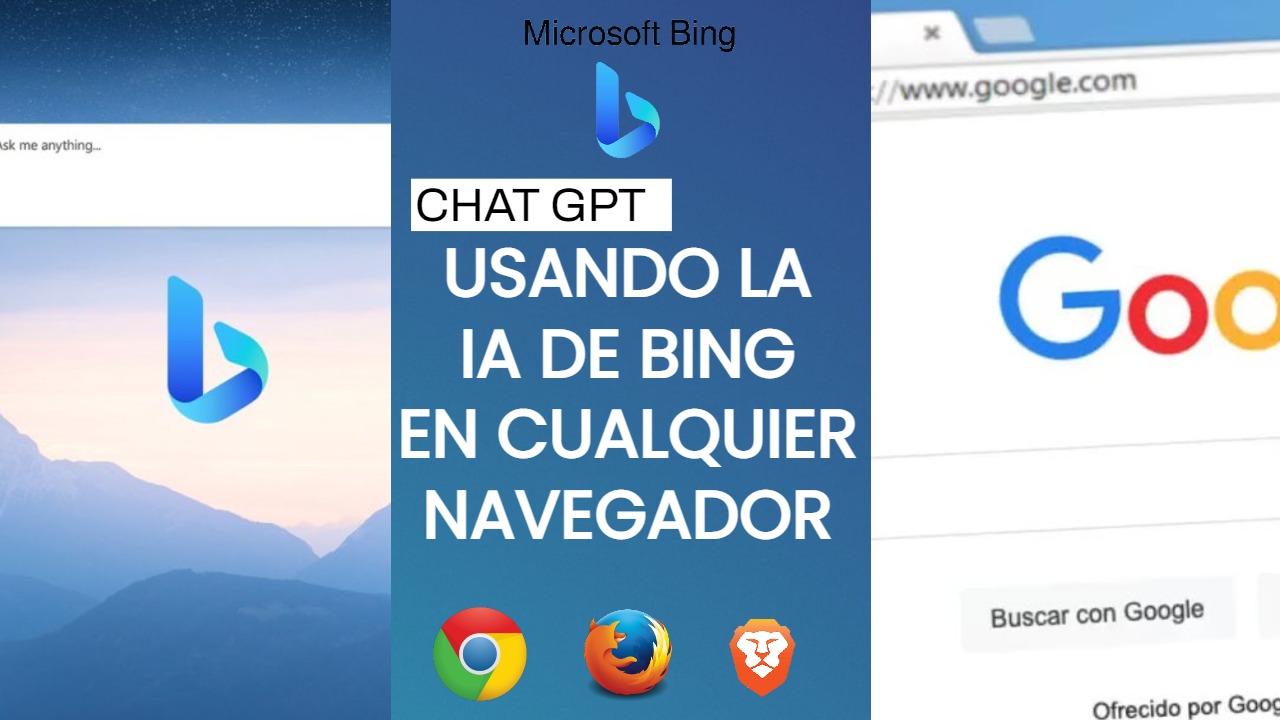 Aprovecha el chatbot de Bing en Chrome, Brave o Firefox con esta extensión