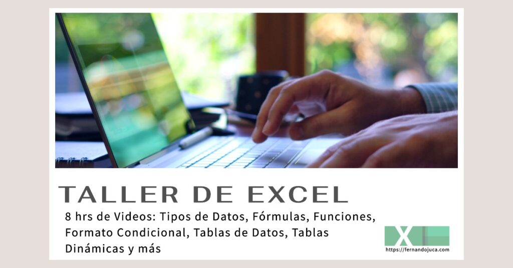 Taller de Excel de cero a experto