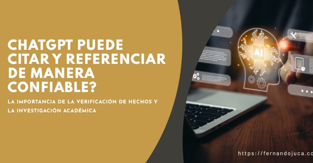 ChatGPT: ¿Cómo obtener fuentes y citas fiables?