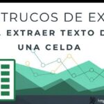 101 Trucos de Excel. 46 Extraer el texto de una celda con las funciones izquierda y encontrar