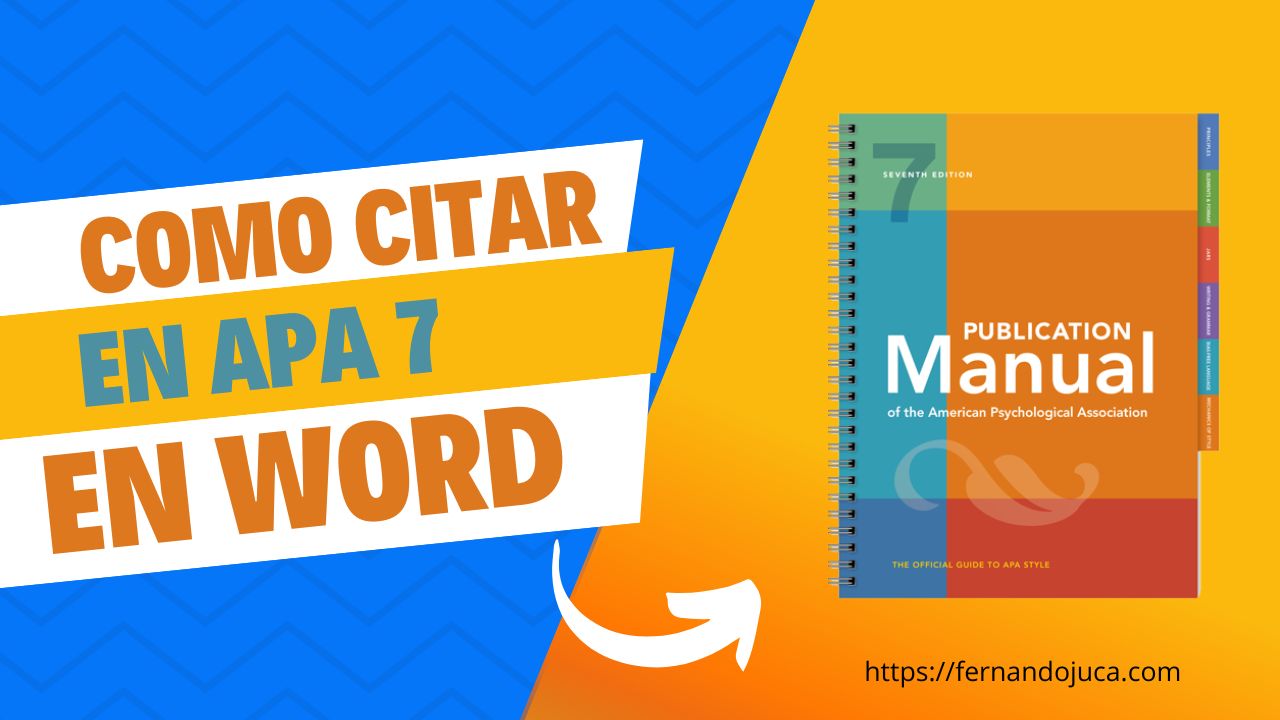 Aprende a Citar y Referenciar Correctamente con las Normas APA 7ma Edición