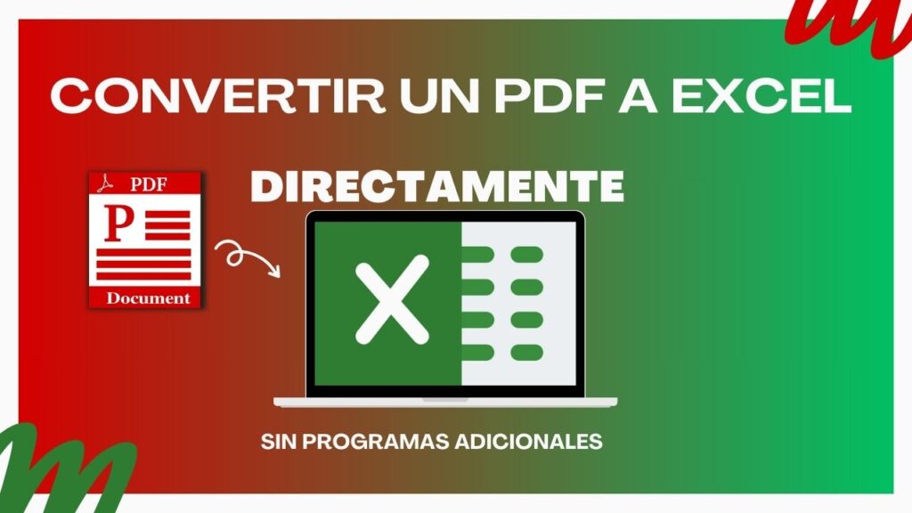 Convertir PDF a Excel Usando Excel | Guía Paso a Paso Sin Software Adicional