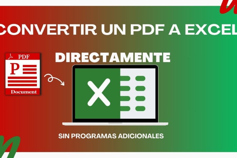 Convertir PDF a Excel Usando Excel | Guía Paso a Paso Sin Software Adicional