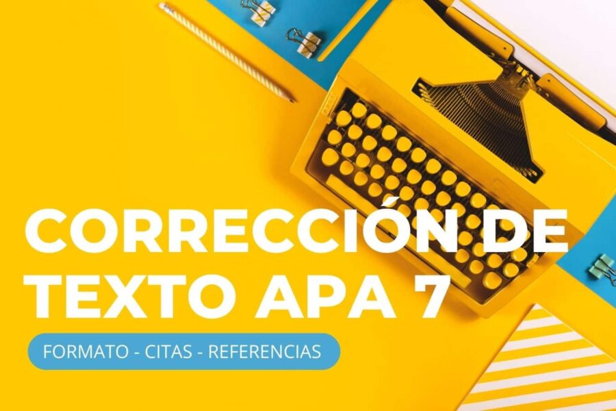 Servicio de Corrección de Documentos en Formato APA 7ma Edición