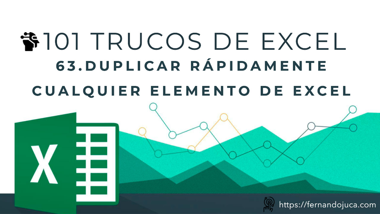 🔥 101 Trucos de Excel #63 Duplicar Rápidamente Elementos en Excel