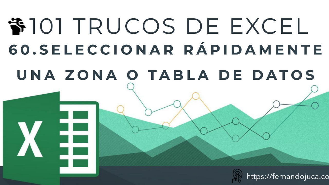 Cómo Seleccionar un Rango de Datos en Excel con Atajo de Teclado | Truco #60