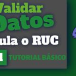 Excel: Validación de Datos para Aceptar Solo Números de Cédula o RUC🚫🔢