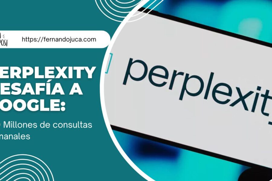 Perplexity desafía a Google: El buscador de IA alcanza 100 millones de consultas semanales