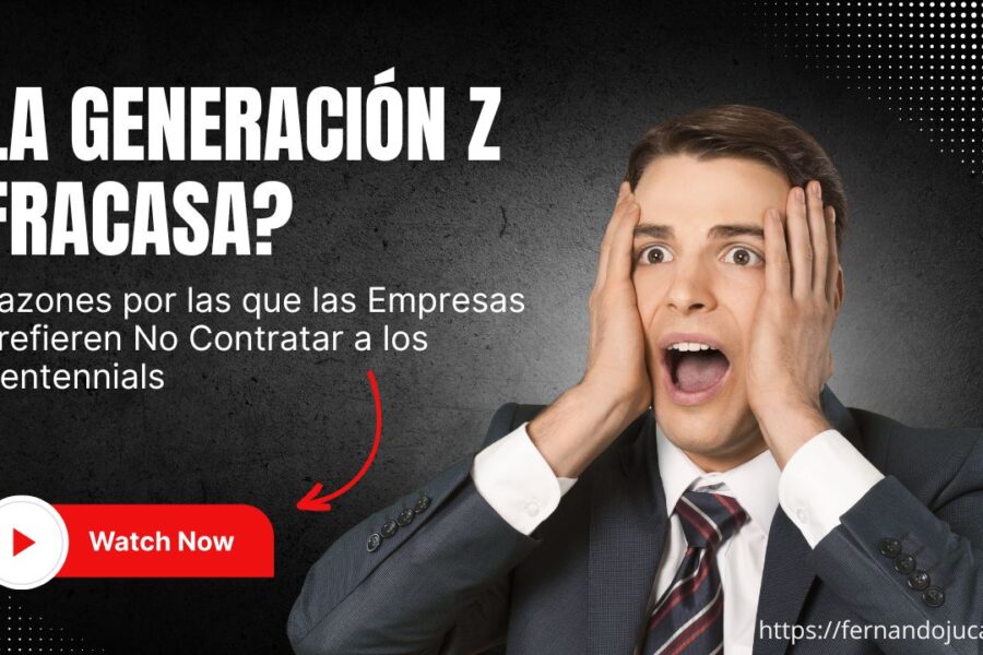 ¿El Fracaso de la Generación Z en el Ámbito Laboral? Empresas Prefieren No Contratar a los Centennials