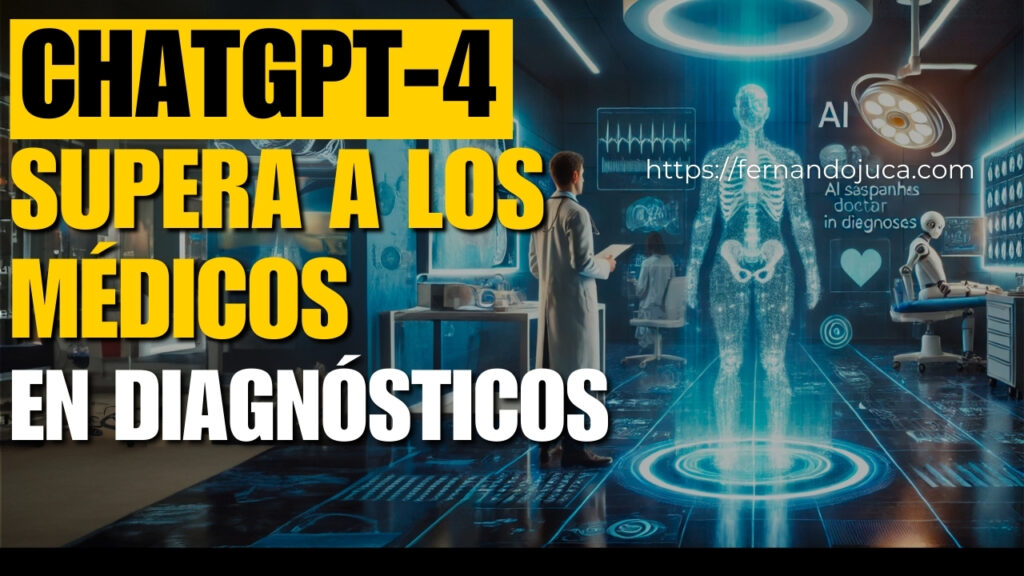 ChatGPT-4 supera a médicos en precisión de diagnósticos clínicos, según estudio