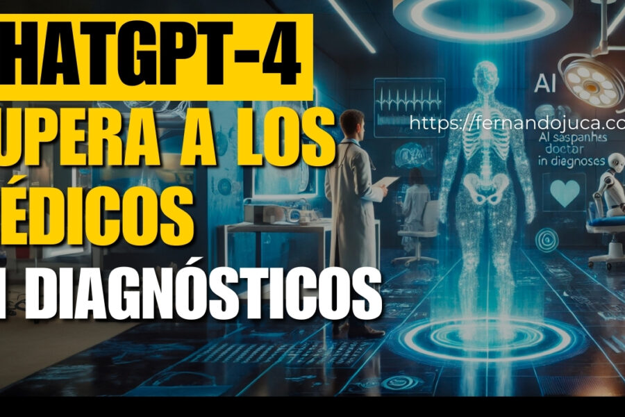 ChatGPT-4 supera a médicos en precisión de diagnósticos clínicos, según estudio