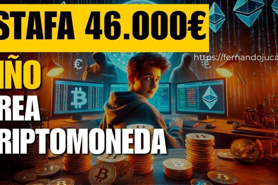 Un niño de 13 años crea una criptomoneda y estafa 46.000 euros: ¿Lección o advertencia?