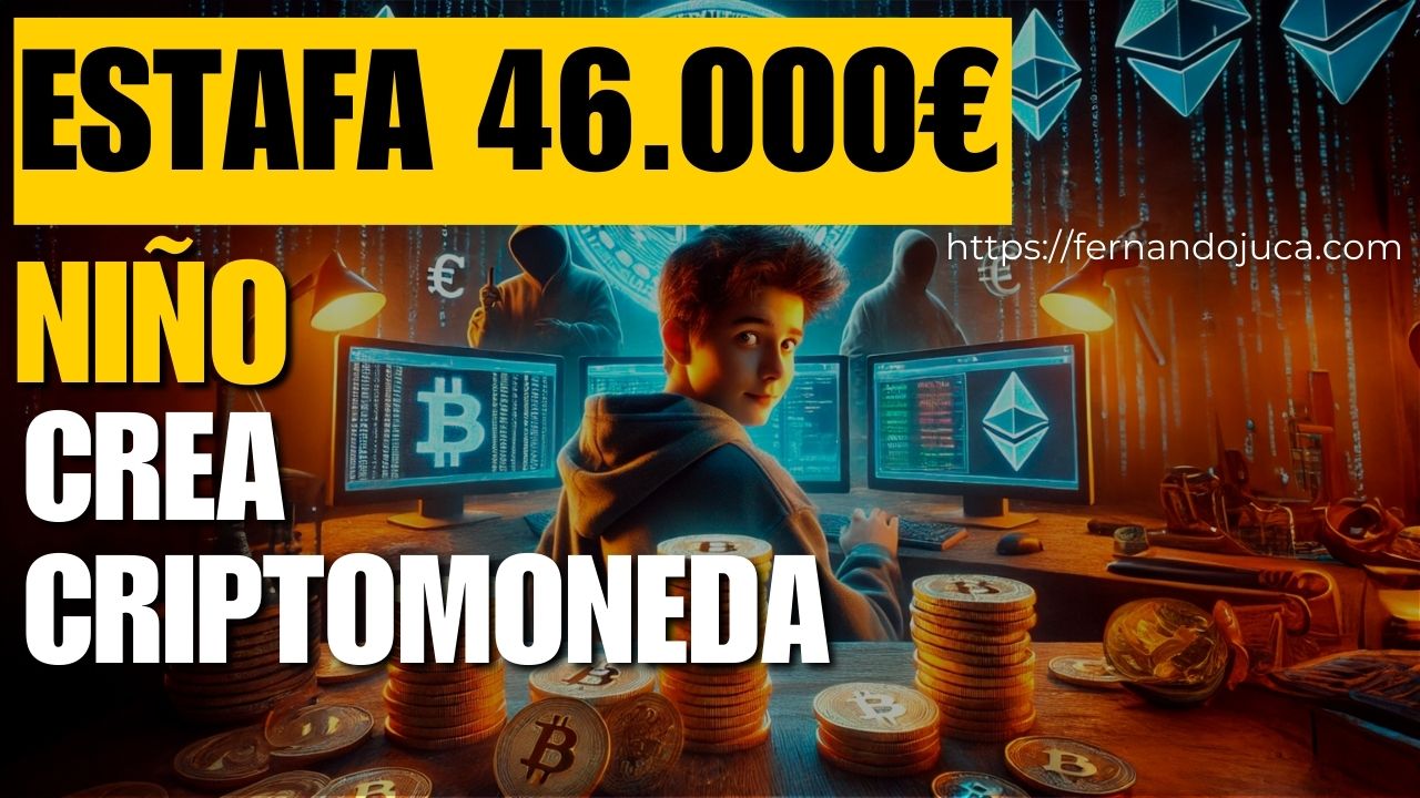 Un niño de 13 años crea una criptomoneda y estafa 46.000 euros: ¿Lección o advertencia?