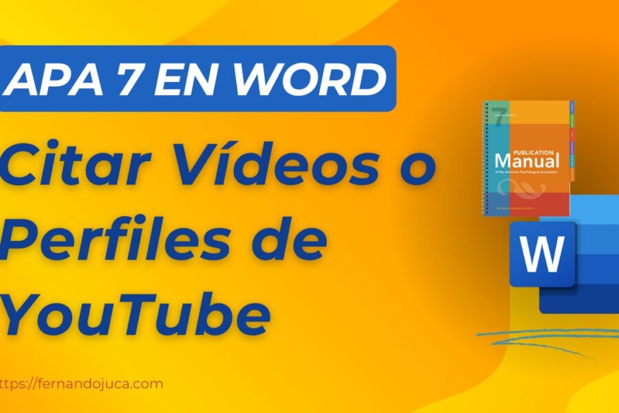 Cómo Citar Videos y Canales de YouTube en APA 7: Guía Completa