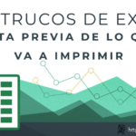 101 trucos de excel 79 Ajustar y Optimizar la impresión