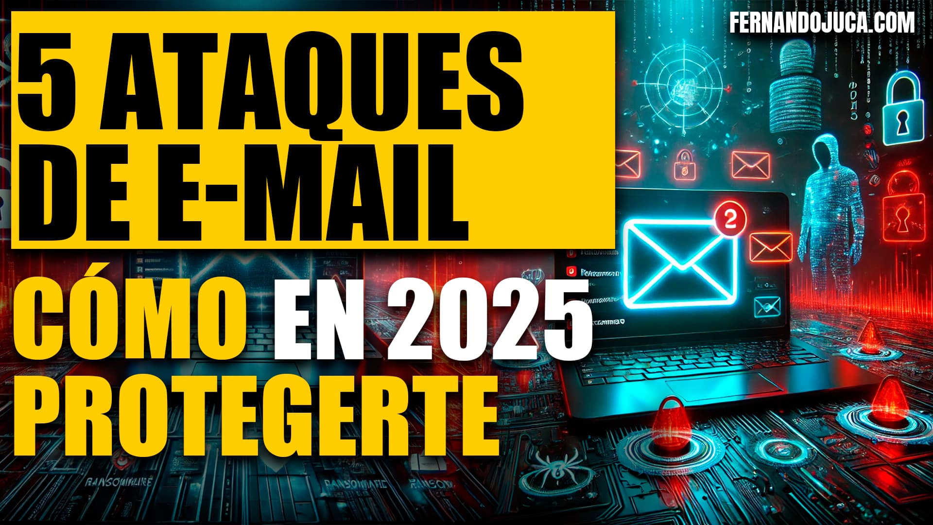 Los 5 Ataques de E-mail Más Peligrosos en 2025 y Cómo Protegerte