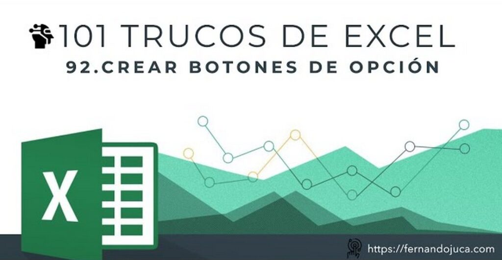 Cómo crear botones de opción en Excel | Formularios dinámicos paso a paso