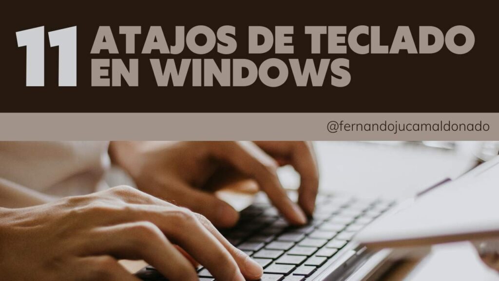 11 atajos con la tecla de Windows para mejorar tu productividad