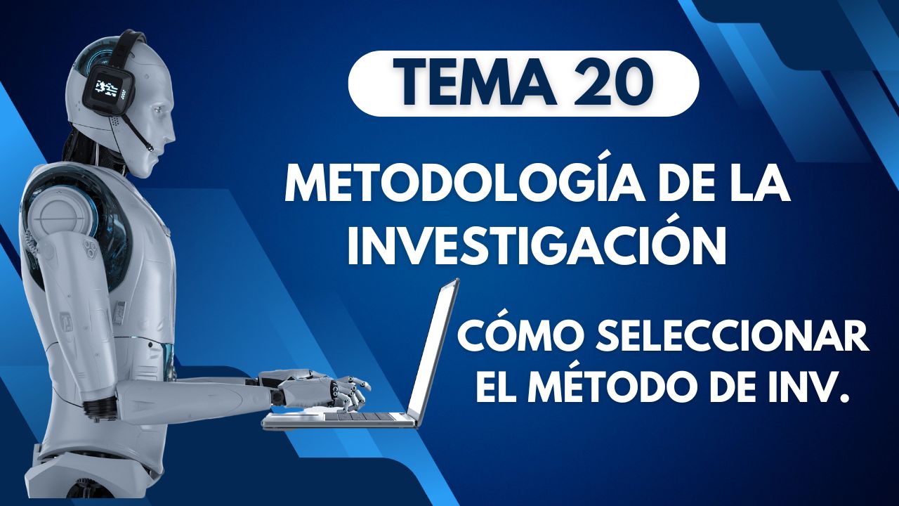 Cómo seleccionar el método de investigación correcto para tu proyecto