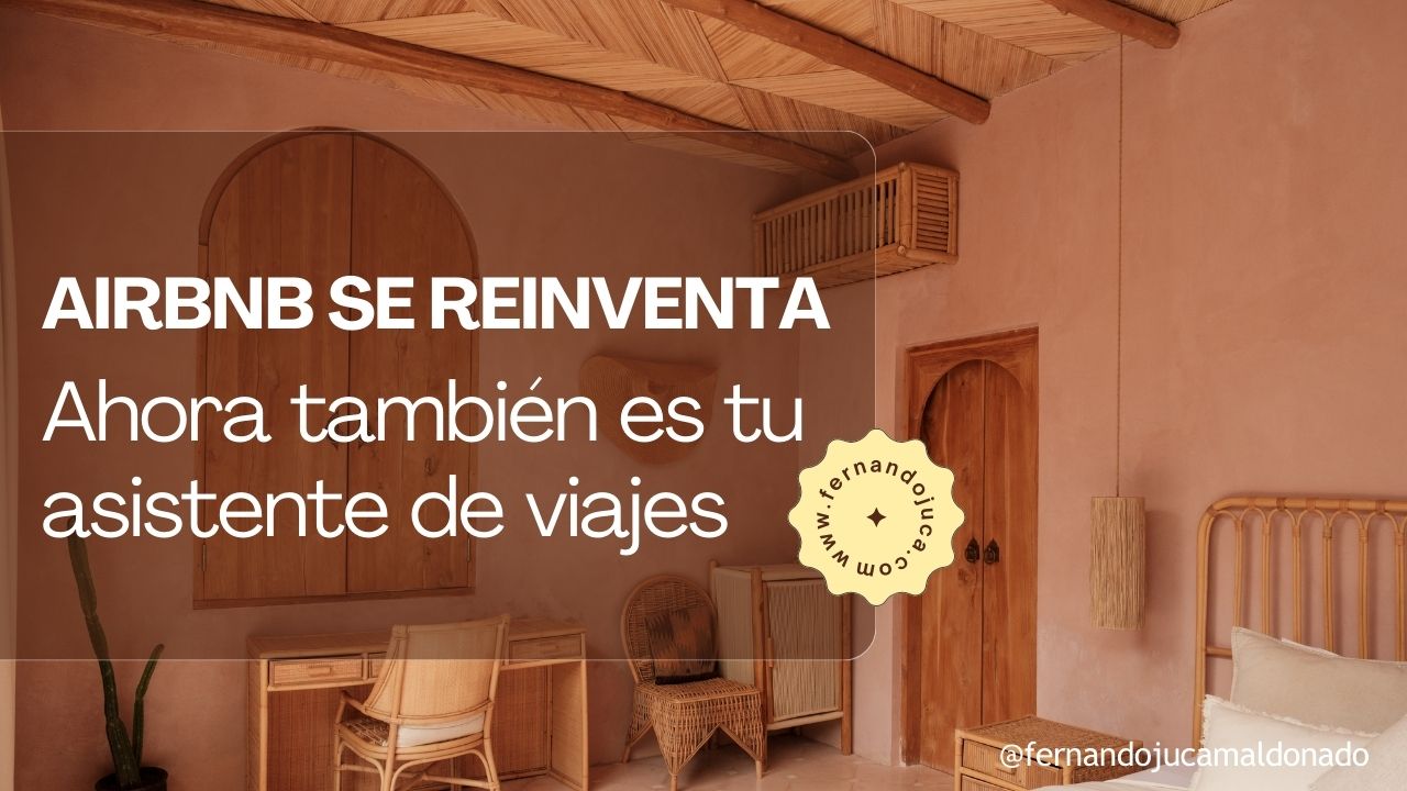 Airbnb Services: así quiere ser tu asistente de viajes (con chefs, masajes y estilistas) 🏡✨