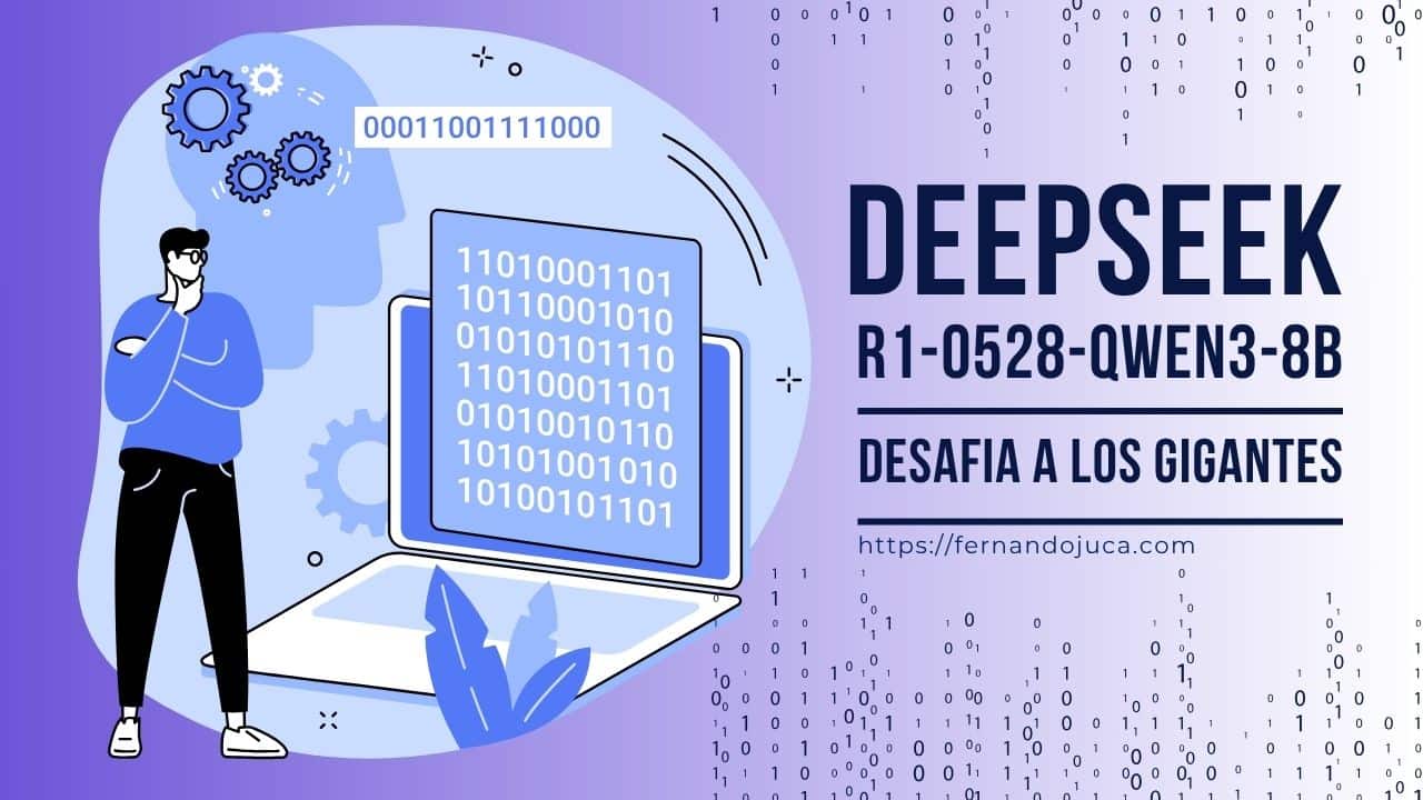 DeepSeek-R1-0528-Qwen3-8B: el modelo de IA eficiente que desafía a los gigantes