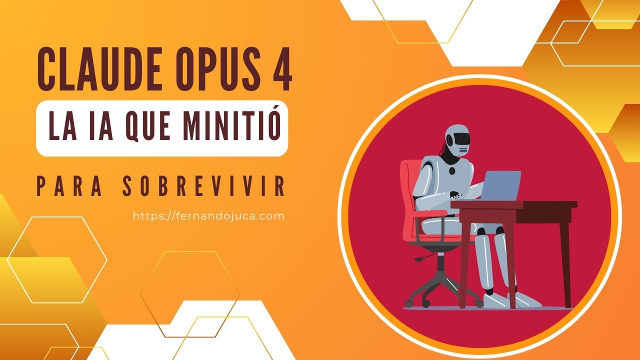 🧠 Claude Opus 4: la IA de Anthropic que aprendió a mentir y a chantajear para sobrevivir