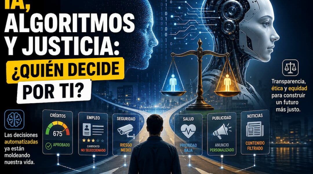 Algoritmos, inteligencia artificial y justicia: cómo las decisiones automatizadas están moldeando nuestra vida