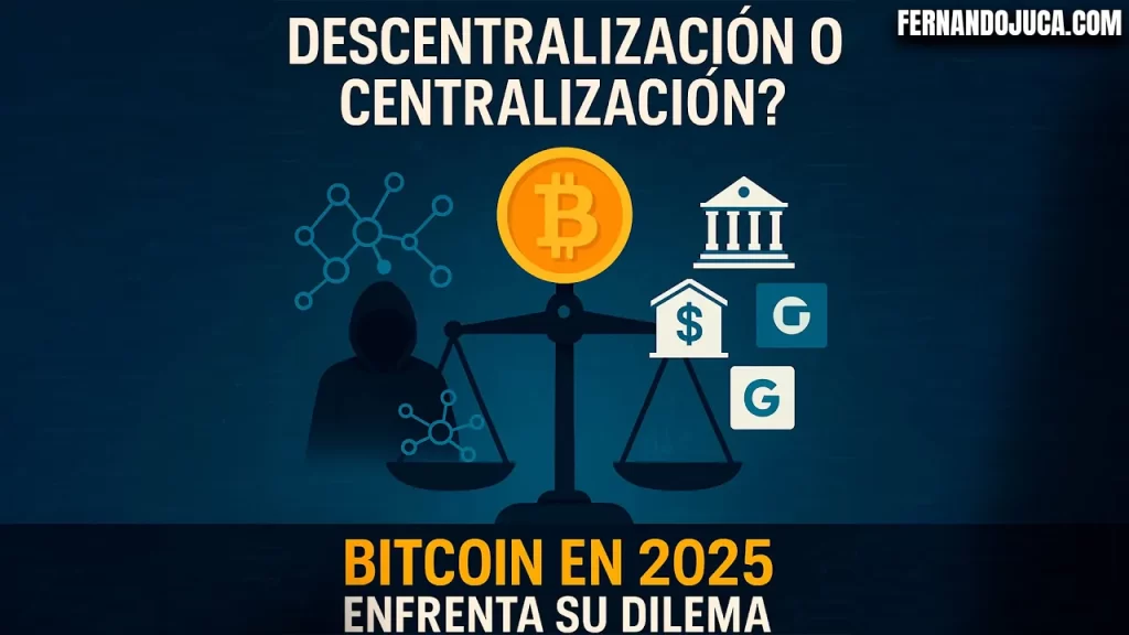 Bitcoin en 2025: ¿Descentralización o concentración de poder financiero?