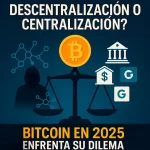Bitcoin en 2025: ¿Descentralización o concentración de poder financiero?