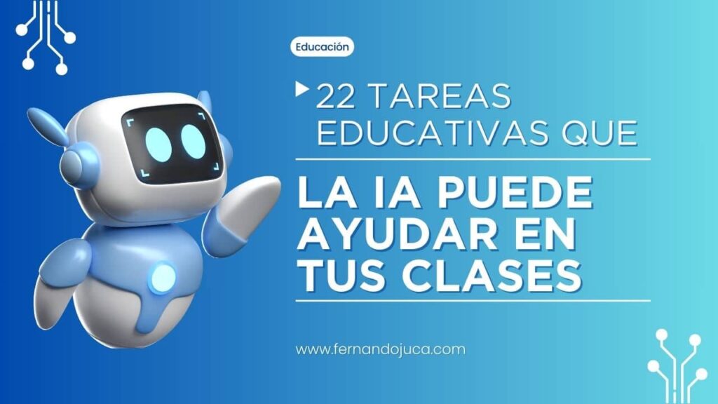 Cosas que la IA puede ayudar a un docente en sus clases