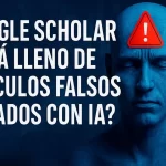 Google Scholar y los artículos falsos generados por IA: una amenaza creciente para la ciencia