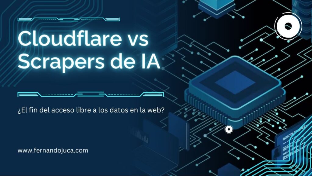🛡️ Cloudflare vs Scrapers de IA: ¿El fin del acceso libre a los datos en la web? 🌐