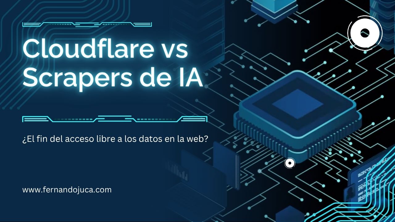 🛡️ Cloudflare vs Scrapers de IA: ¿El fin del acceso libre a los datos en la web? 🌐