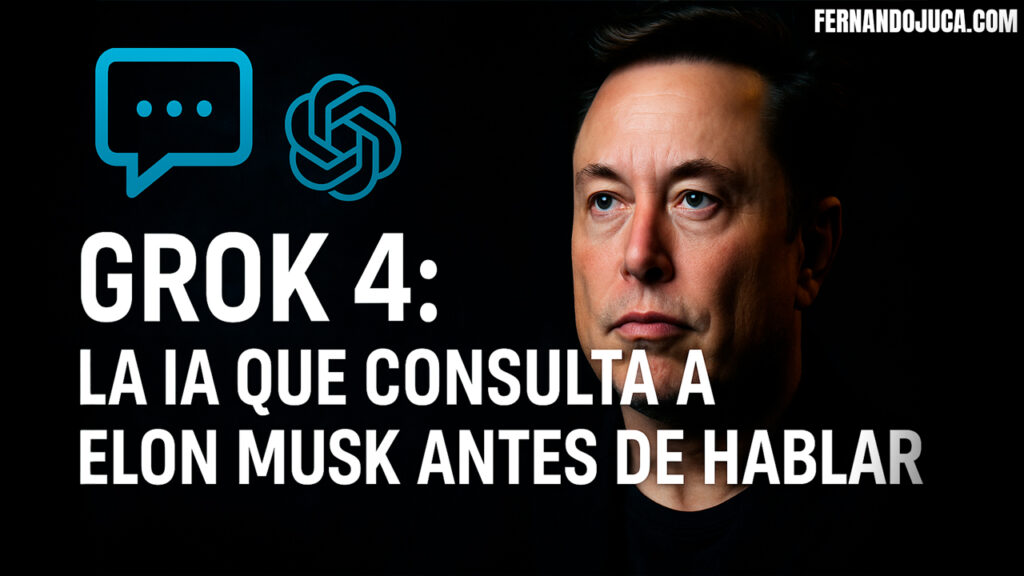 🤯 Grok 4: la IA que consulta a Elon Musk antes de hablar 💬🧠