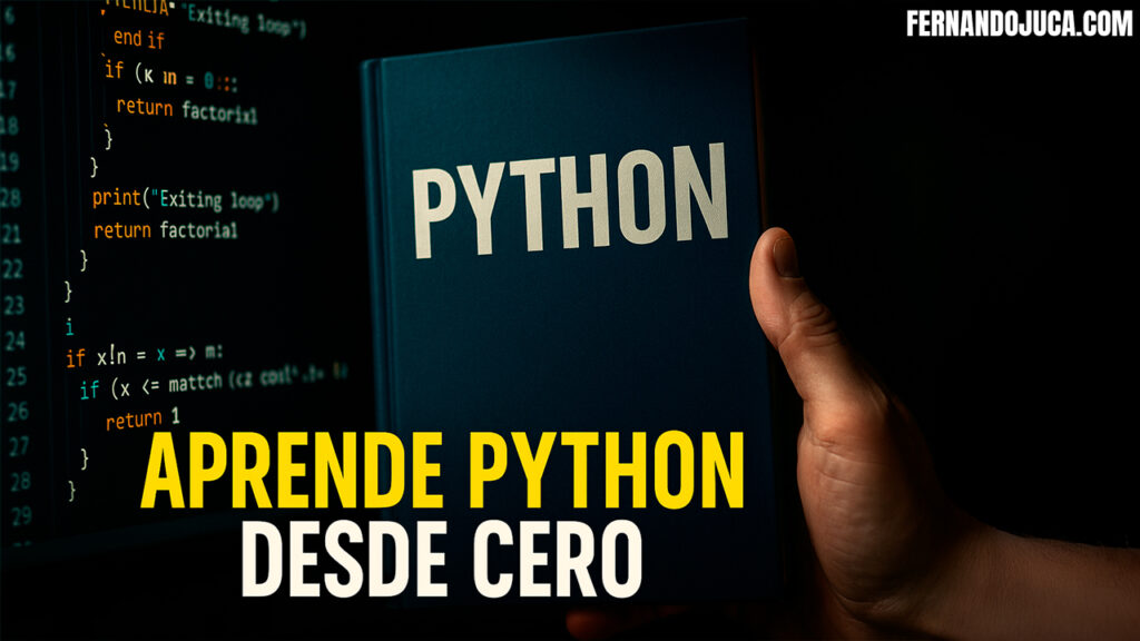 🐍📘 Aprende Python desde cero (en español) con este manual gratuito y online
