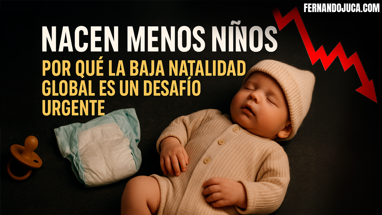 👶📉 Nacen menos niños: por qué la baja natalidad global es un desafío urgente