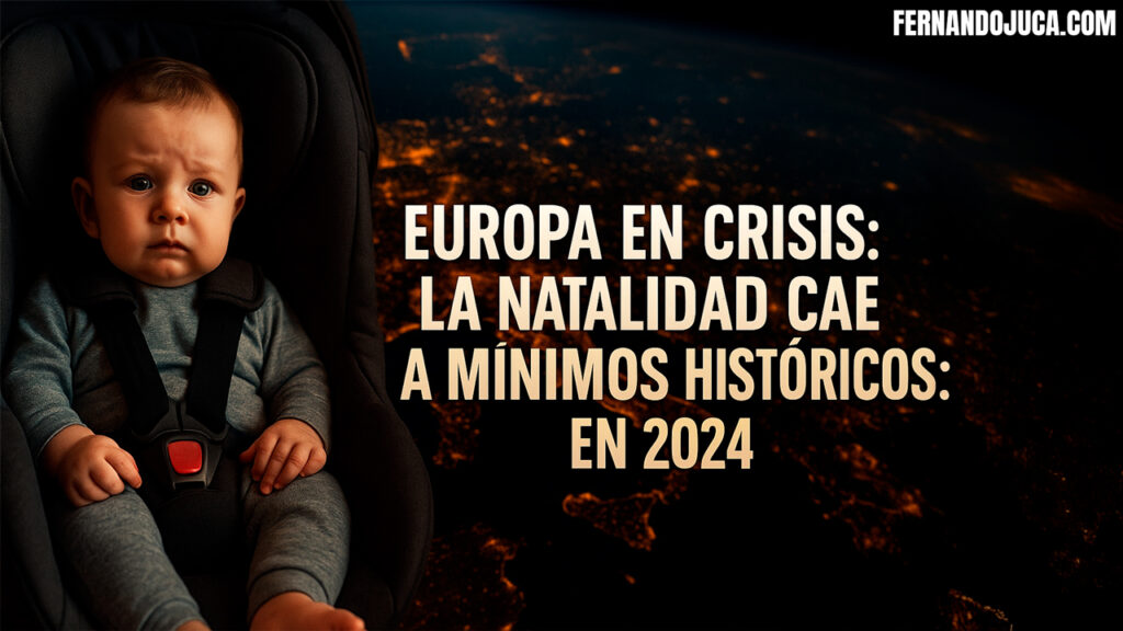 👶 Europa en crisis: la natalidad cae a mínimos históricos en 2024