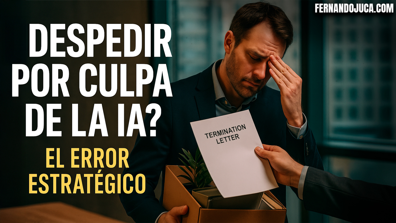 🧠 ¿Despedir por culpa de la IA? El error estratégico que muchas empresas pagarán caro