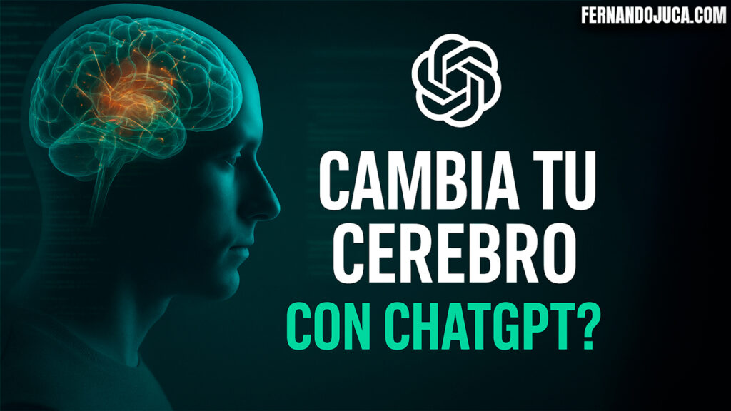 🧠 ¿Qué le pasa a tu cerebro cuando usas ChatGPT? Un estudio del MIT lo revela