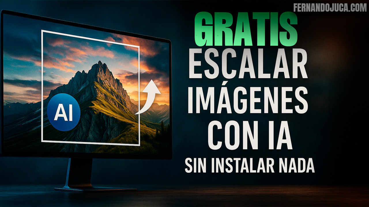 📸 Escalar imágenes con IA sin instalar nada: así es ImgLarger, mi herramienta favorita