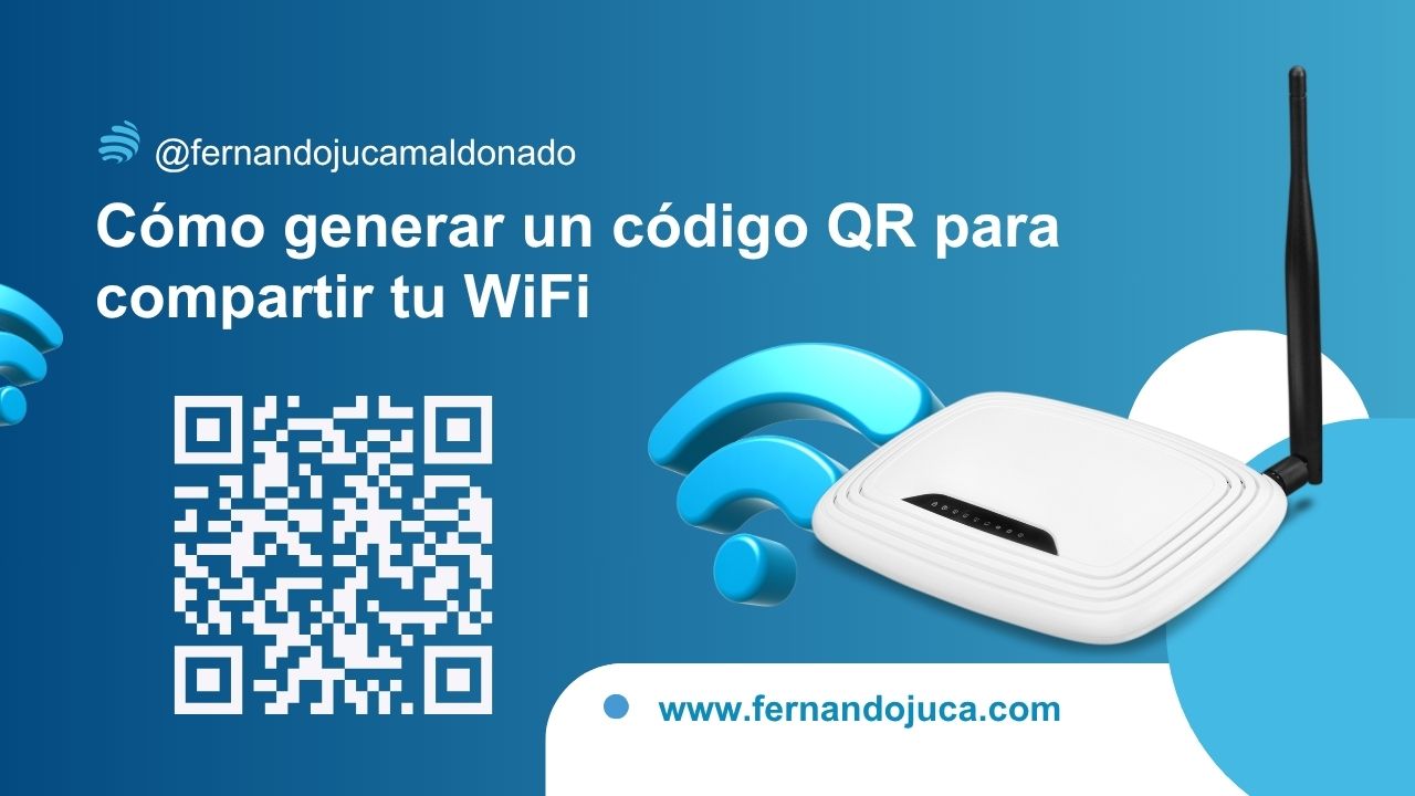 📶 Cómo generar un código QR para compartir tu WiFi sin decir la contraseña 🧾🔐