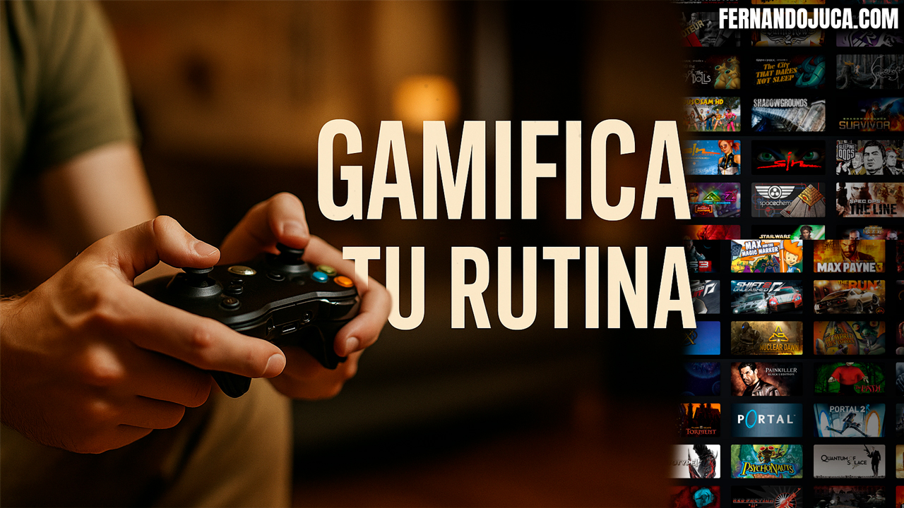 🎮 Gamifica tu rutina: 7 trucos para convertir tu día en un videojuego